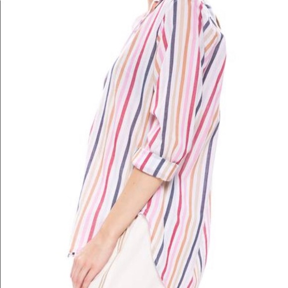 Xirena Beau Shirt in Le Marais Stripe - Picture 5 of 5